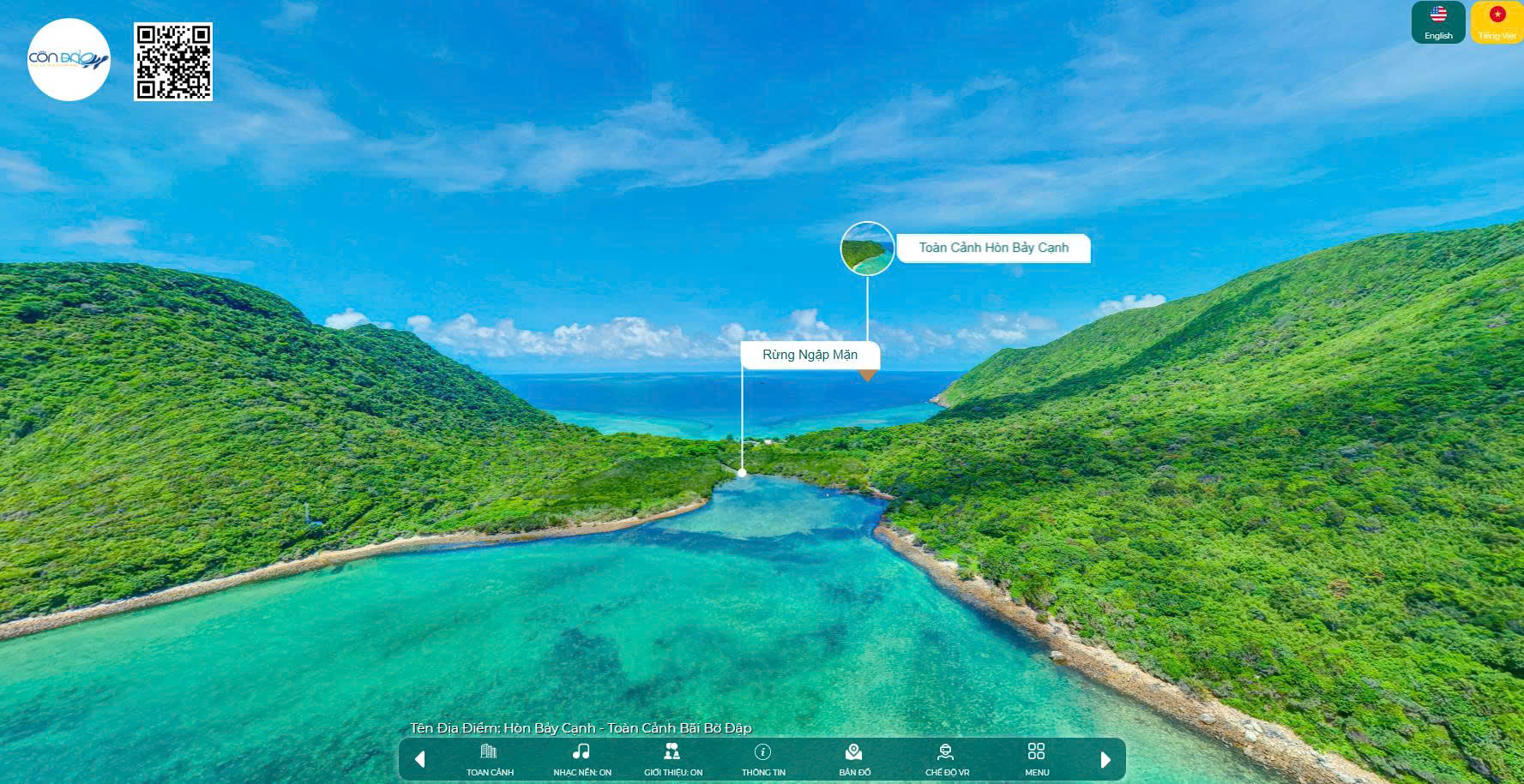 Dự án web360 - Côn Đảo - Hòn Bảy Cạnh