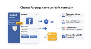 Lợi ích của việc biết cách đổi tên fanpage facebook.
